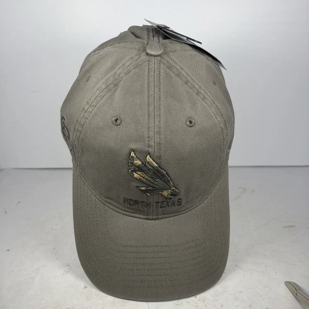 Operation Hat Trick OHT North Texas Mean Green NCAA Strap Back‎ Hat